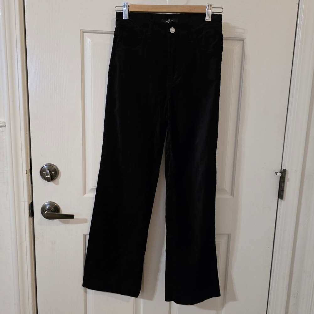 7 For All Mankind Dark Wide Leg Jeans
